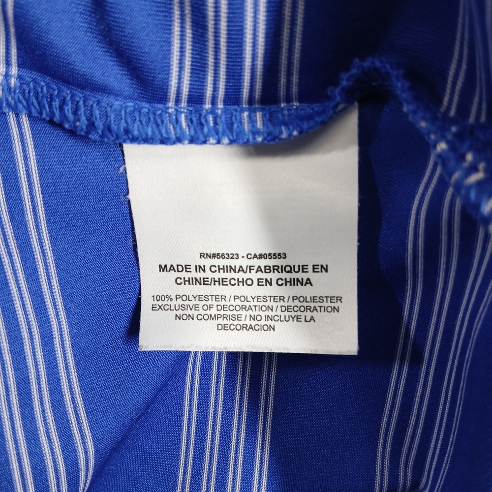 Nike Golf Florida Gators Polo Shirt XL Blue Striped Dri-FIT EUC - Picture 8 of 10